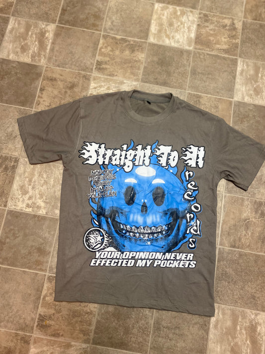 Light Blue “Mind Over Matter” Tshirt